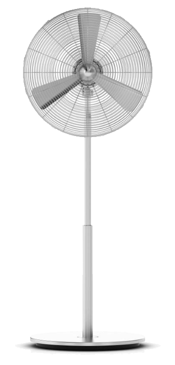 Állvány ventilátor ezüst