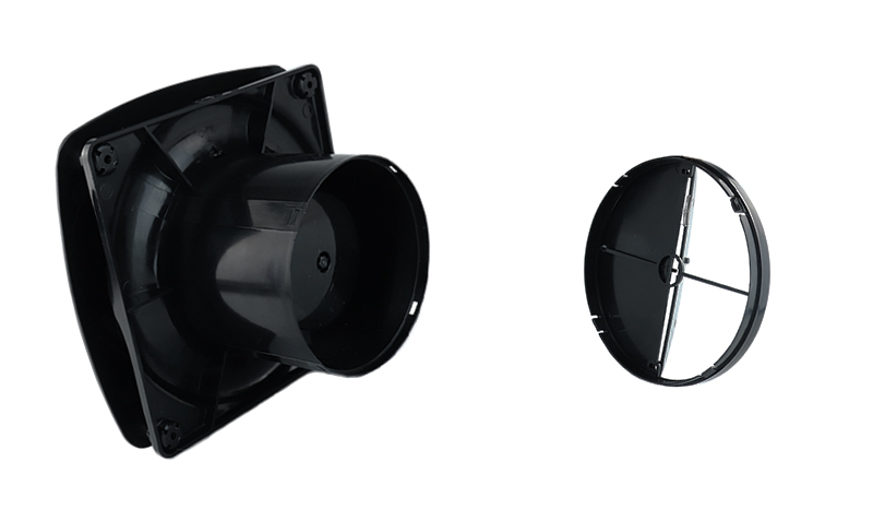 A Dalap ONYX ventilátor kivehető műanyag visszacsapó szeleppel van ellátva.