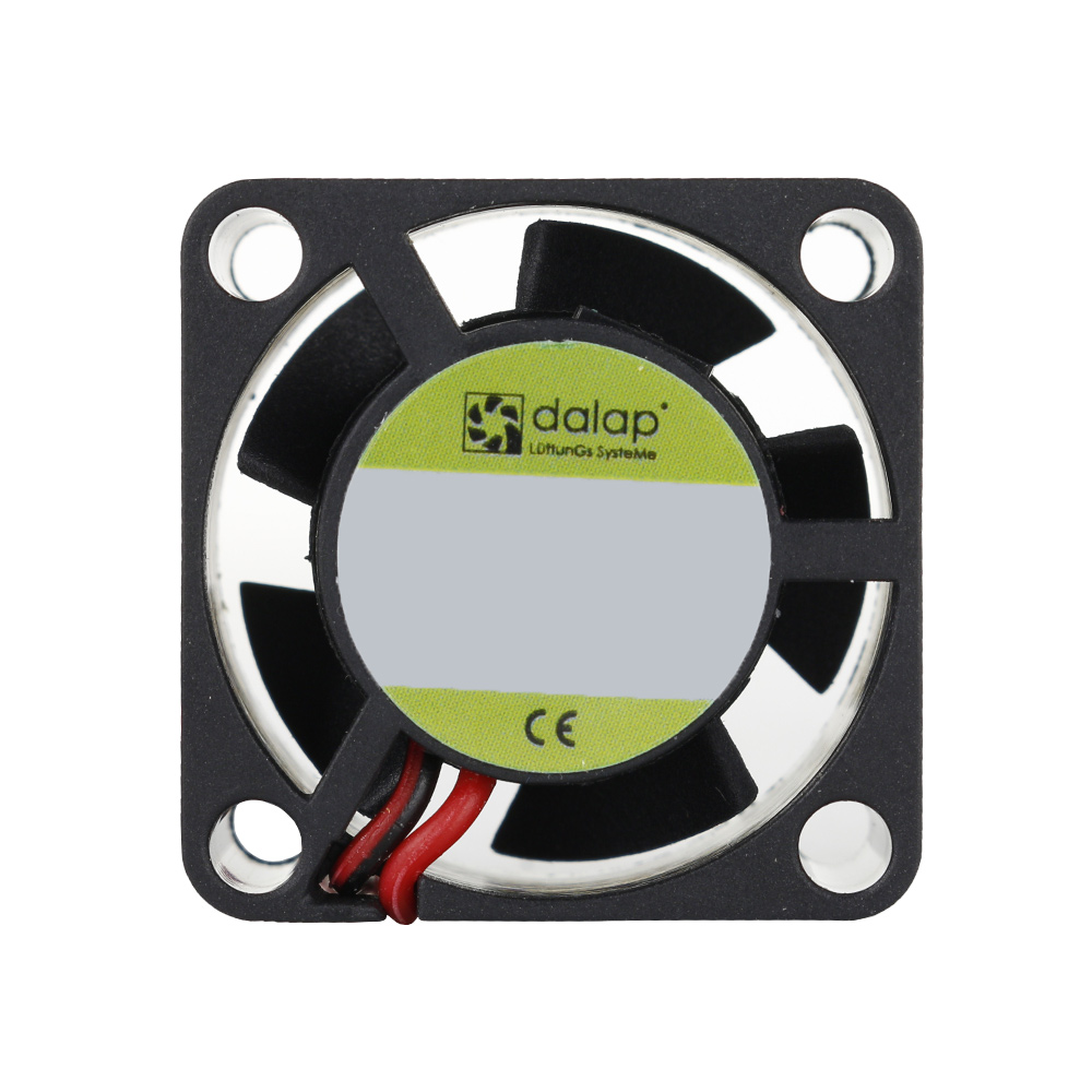 Kis műszerventilátor Dalap SAF 12V DC, 30x30x6 mm, 10000 ford/perc, golyóscsapágy