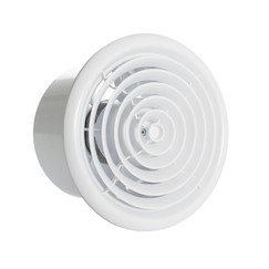 Fürdőszobai ventilátor kerek kivitelben, Ø 125 mm