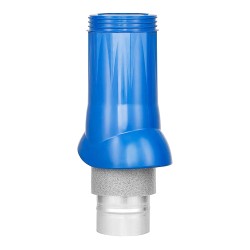 Dalap PTR 125-160 műanyag fúvóka huzatfokozó turbinákhoz, kék