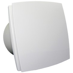 Fürdőszoba ventilátor előlappal, hozzáadott funkciók nélkül, Ø 150 mm, megnövelt teljesítménnyel